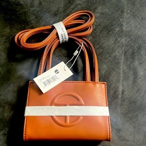 Telfar Small Tan Shopping Bag